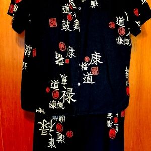 Price drop Short sleeve jacket and long skirt